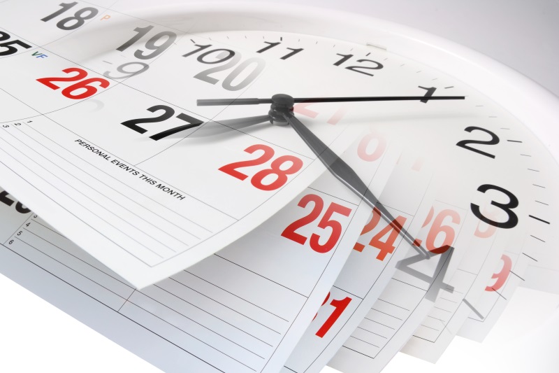 Страницы календаря и часов