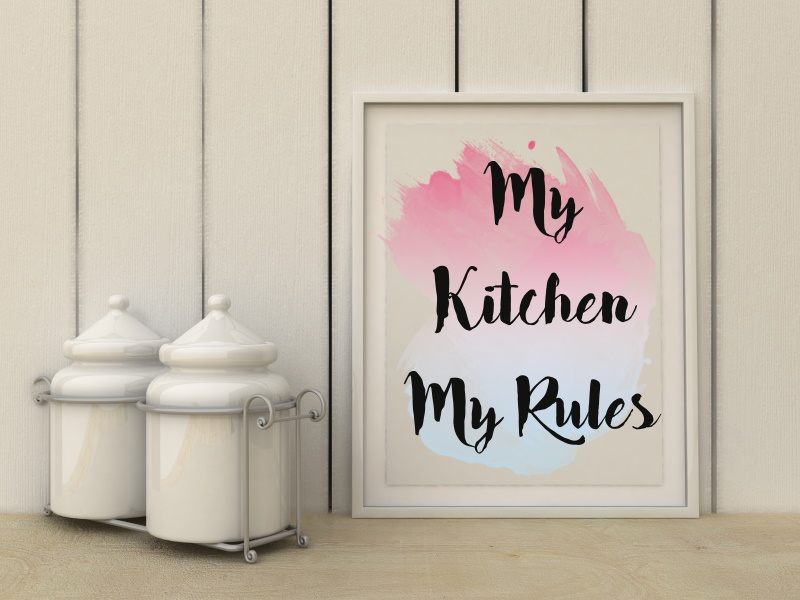 Постер для кухни
